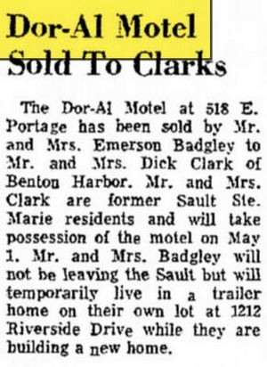 Doral Motel (Dor-Al Motel) - April 1972 Article
